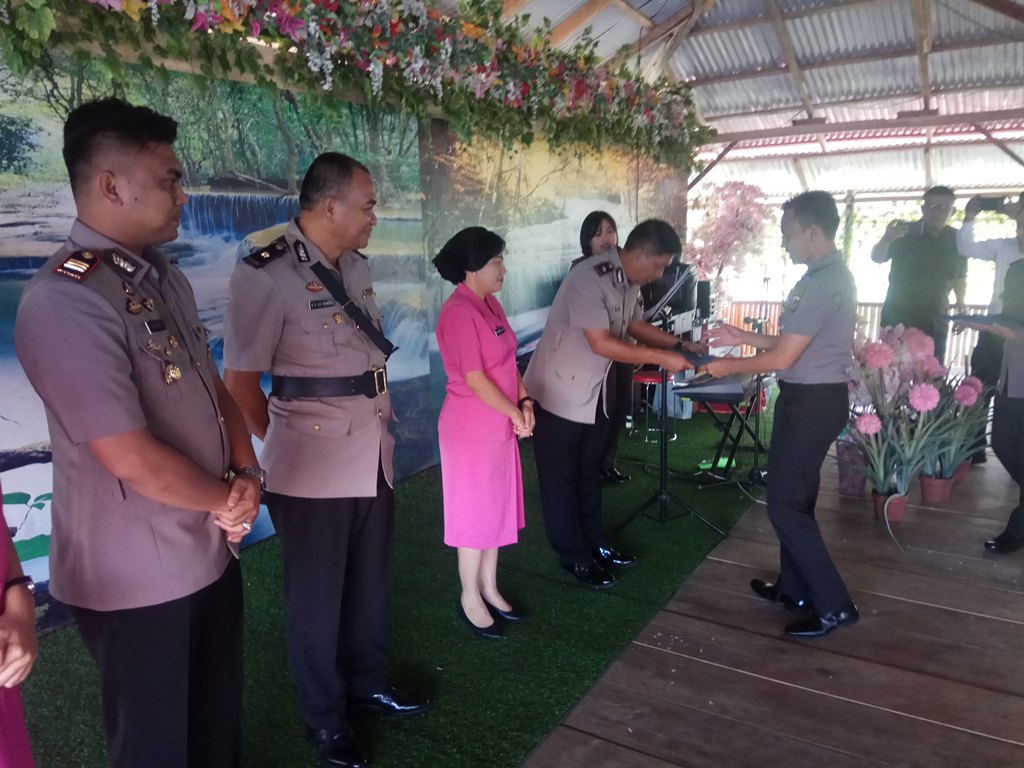 Seperti Ini Suasana Pisah Sambut Pejabat Polres Minahasa