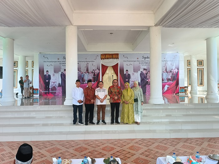 SK Diperpanjang, Limi Mokodompit Gelar Syukuran di Lingkup Pemkab Bolmong