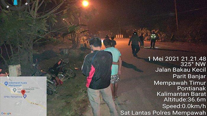 Kecelakaan Maut Pukul 21.10 WIB, Seorang Pengendara Supra Tewas, Korban Tabrakan dengan Jupiter MX