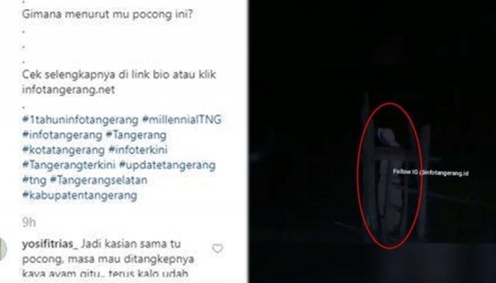 HOAX - Polisi Ungkap Biang Kerok Viralnya Penampakan Pocong di Tangerang
