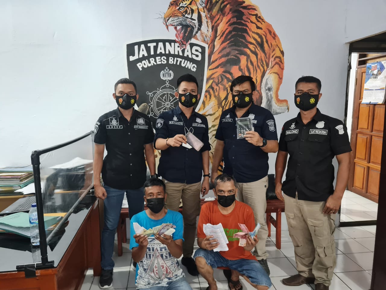 Polisi Tangkap 2 Pria, Kaki Tangan Bandar Togel