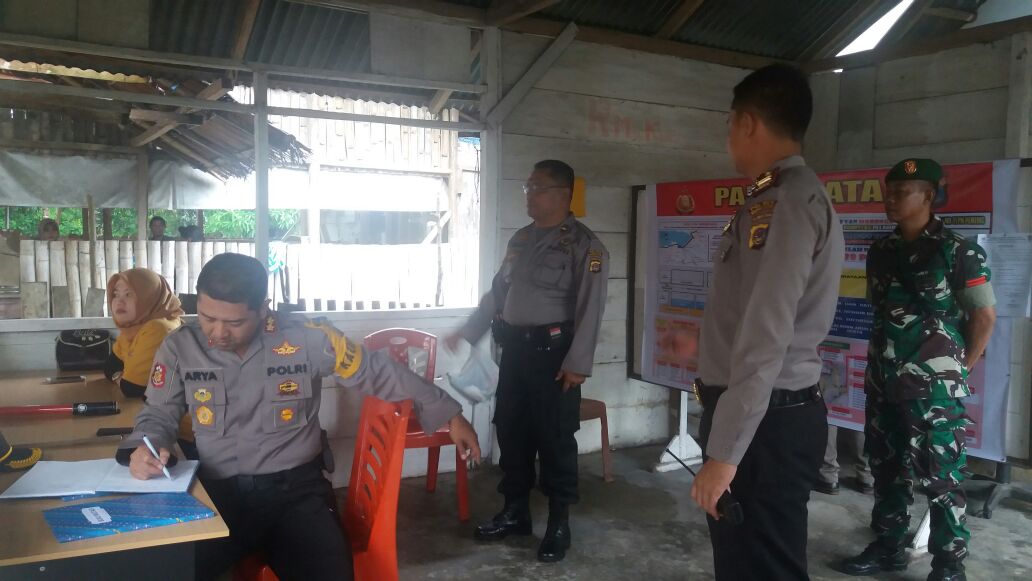 Kapolres Minsel Lakukan Sidak di Pos Pam dan Pos Yan Operasi Lilin 2017