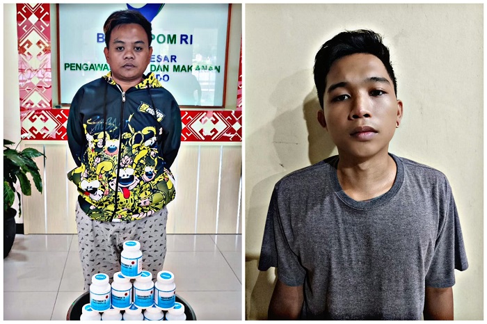 Dalam Satu Hari Polresta Manado Sukses Tangkap 2 Penjual Obat Keras Ilegal