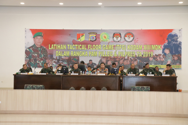 Jelang Puncak Pemilu, Pangdam Merdeka Jamin Sulut Aman