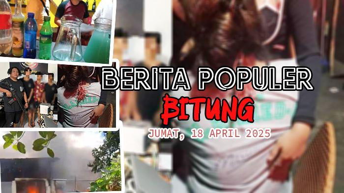 Berita Populer Bitung, Kebakaran di Tendeki, 3 Pelaku Kasus Panah Wayer Ditangkap