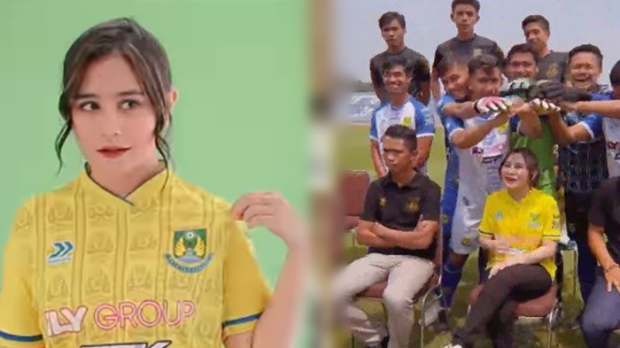 Potret Prilly Latuconsina Malu-malu Terima Perlakuan Romantis Pemain Persikota, Tuai Komentar