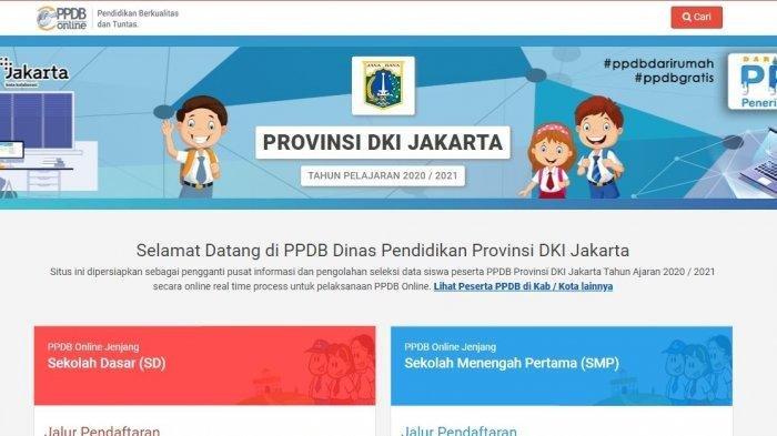 Pendaftaran Siswa Baru PPDB Online untuk SD DKI Jakarta, Sudah Mulai Hari Ini untuk Zonasi Kelurahan
