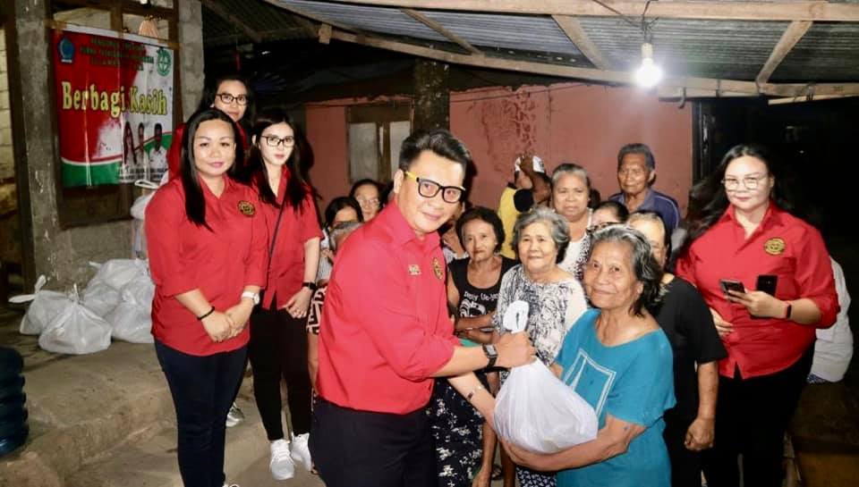 PPI Sulut Berbagi Kasih kepada Masyarakat Kurang Mampu