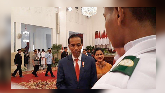Paskibraka Telah Dikukuhkan Presiden Jokowi, Ini Aturan Berpakaiannya, Sama Dengan Tahun Sebelumnya