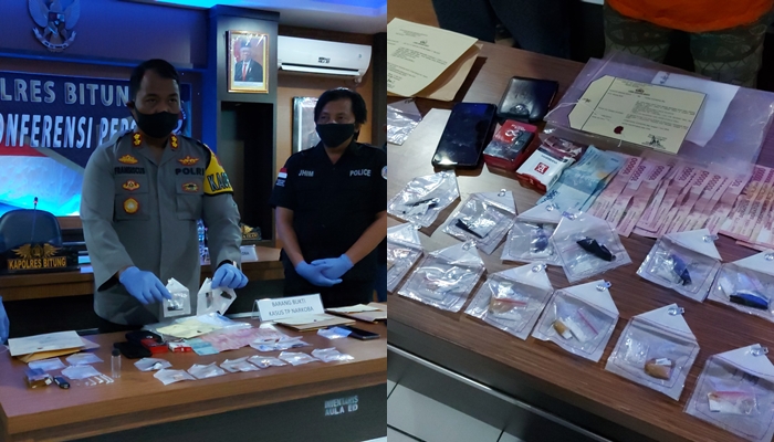 BREAKING NEWS: Tim Laba-Laba Sat Resnarkoba Polres Bitung, Ungkap Sindikat Narkotika
