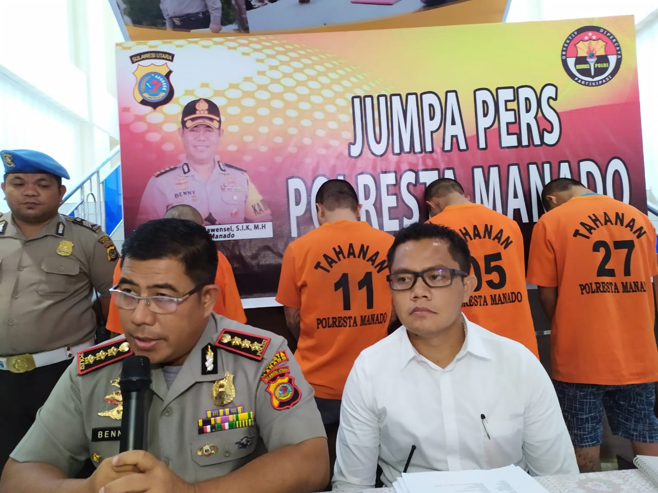 Tim Macan Tangkap Tiga Tersangka Curanmor dan Satu Penadah