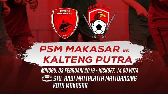Link Sairan Live Streaming Jawa Pos dan I News TV PSM Makassar vs Kalteng Putra Pukul 15:00 WIB
