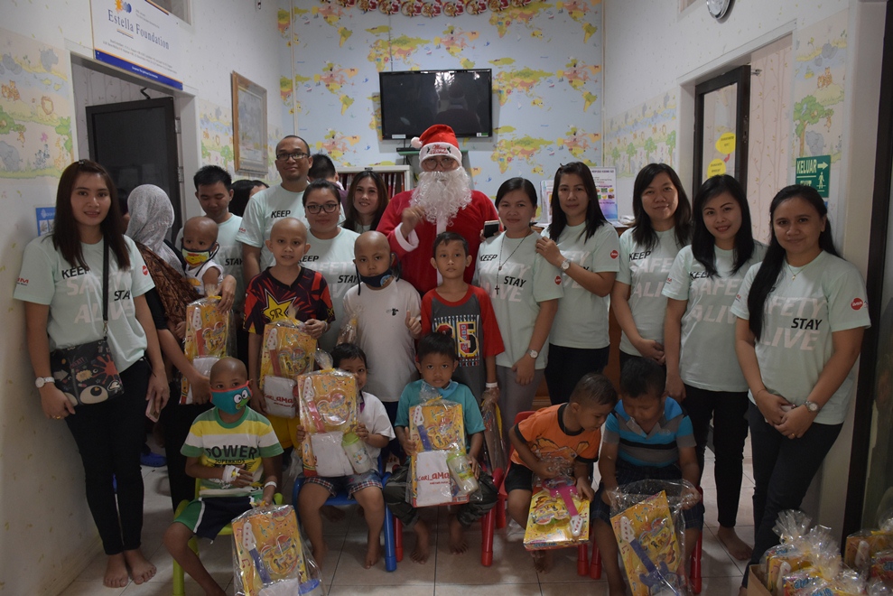 CSR DAW Ringankan Beban Anak-anak Pengidap Kanker dan Hydrocephallus