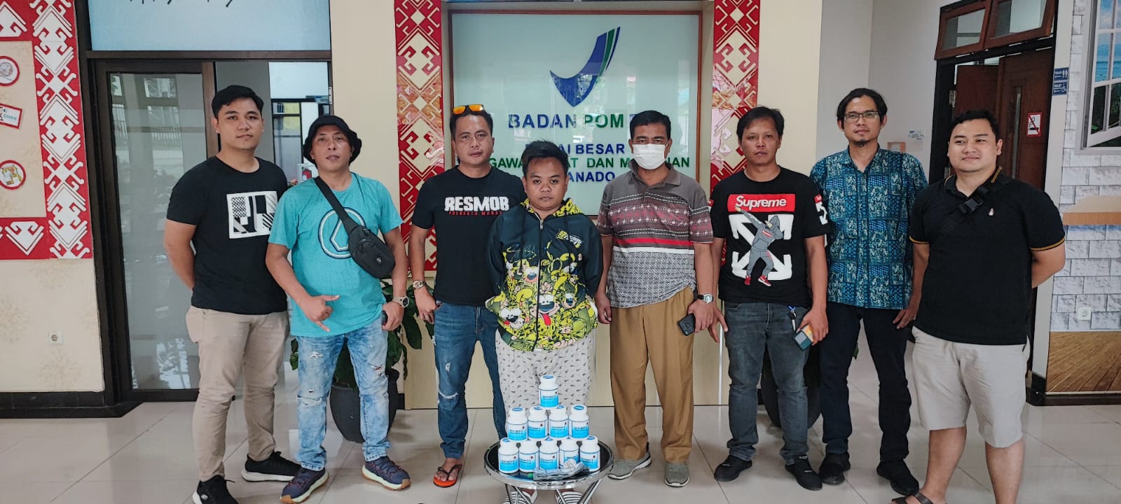 Pemuda Asal Singkil Ditangkap Tim Delta ROTR Polresta Manado, Simpan Ribuan Butir Obat Keras