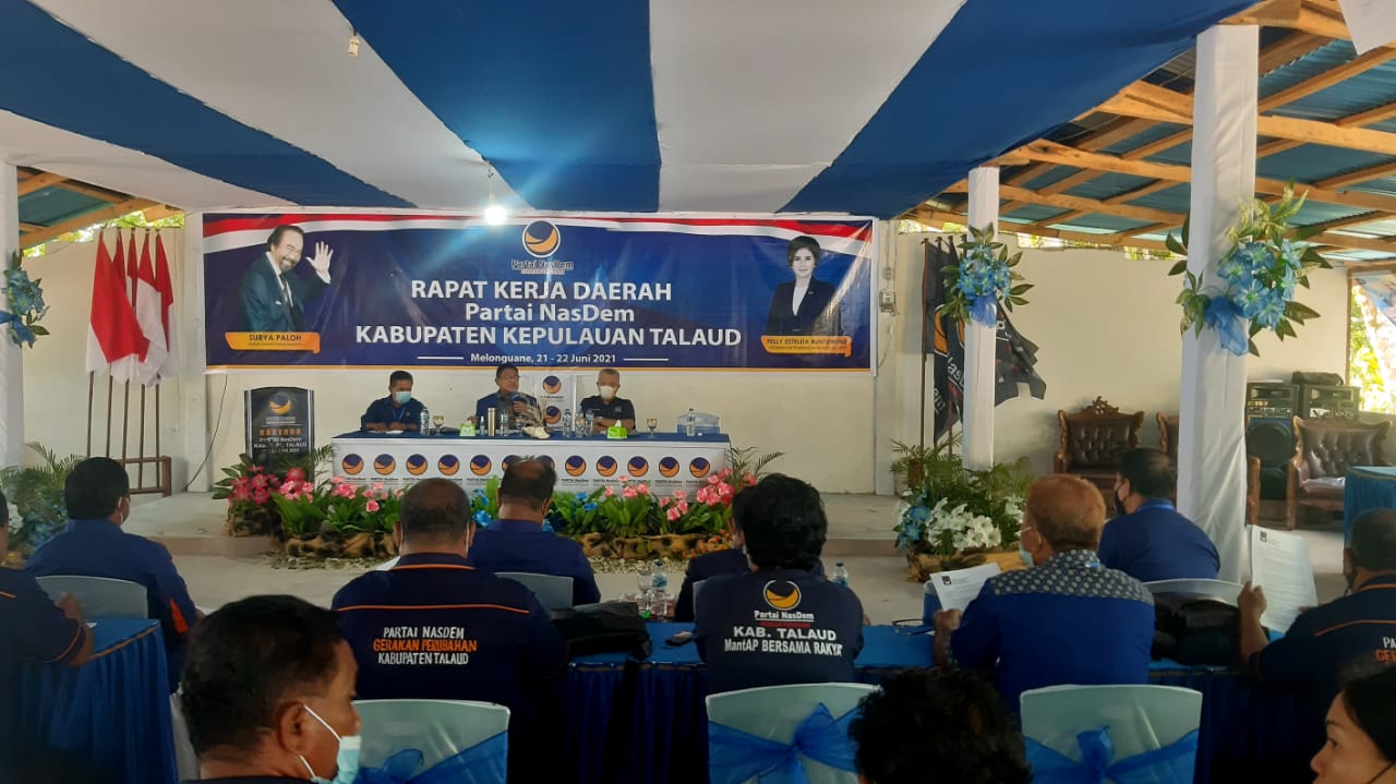 Ketua Bappilu DPW Nasdem Sulut Moktar Arunde Parapaga: Semua Kader Harus Jadi Garda Terdepan