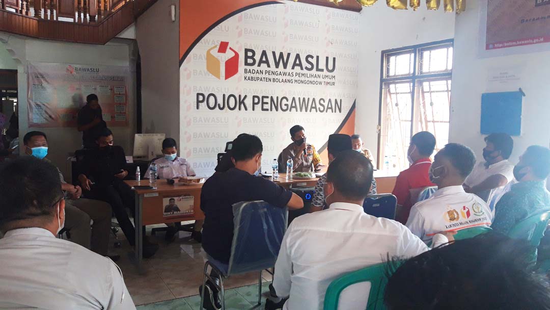 Polres Boltim Siap Bubarkan Kampanye Paslon yang Melanggar Protap Covid-19 dan Waktu