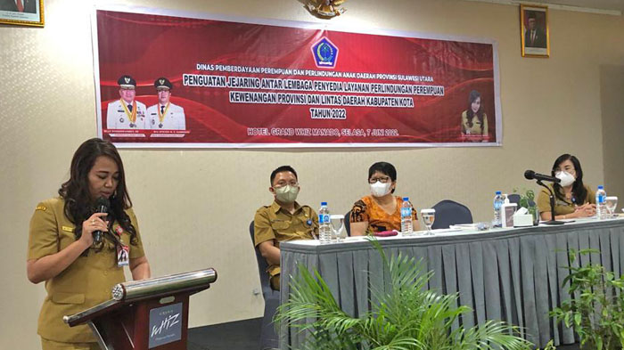 Kepala DP3A Sulut Kartika Devi Tanos Gandeng Lintas Instansi,Perkuat Jejaring Perlindungan Perempuan