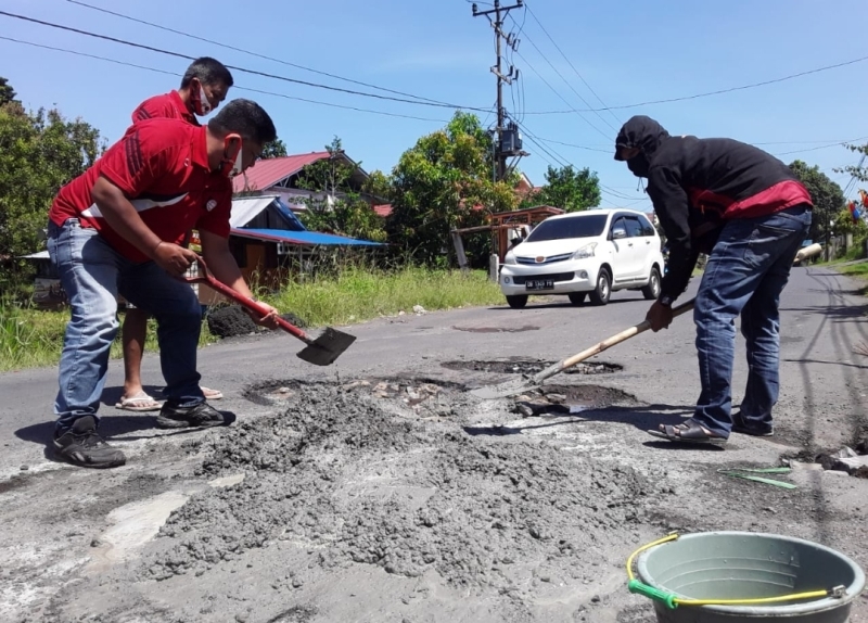 Tarik Simpati Masyarakat, Relawan JG-KWL Terus Lakukan Aksi Sosial