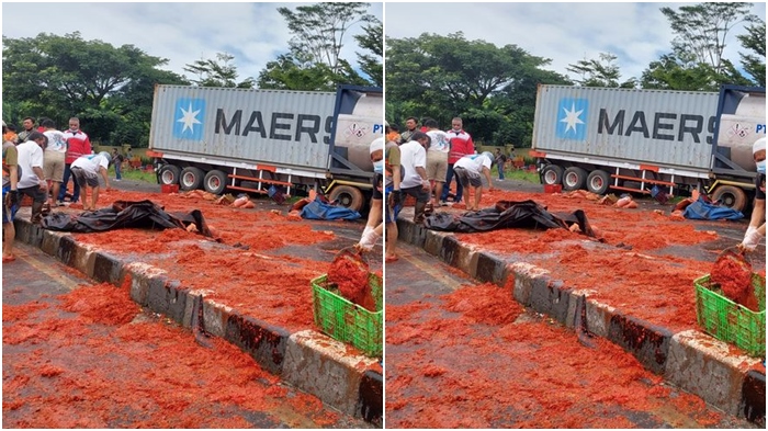 Kecelakaan Maut Pukul 07.15 WIB, Pengendara Mio Tewas, Tabrakan Beruntun 6 Kendaraan di Lampu Merah