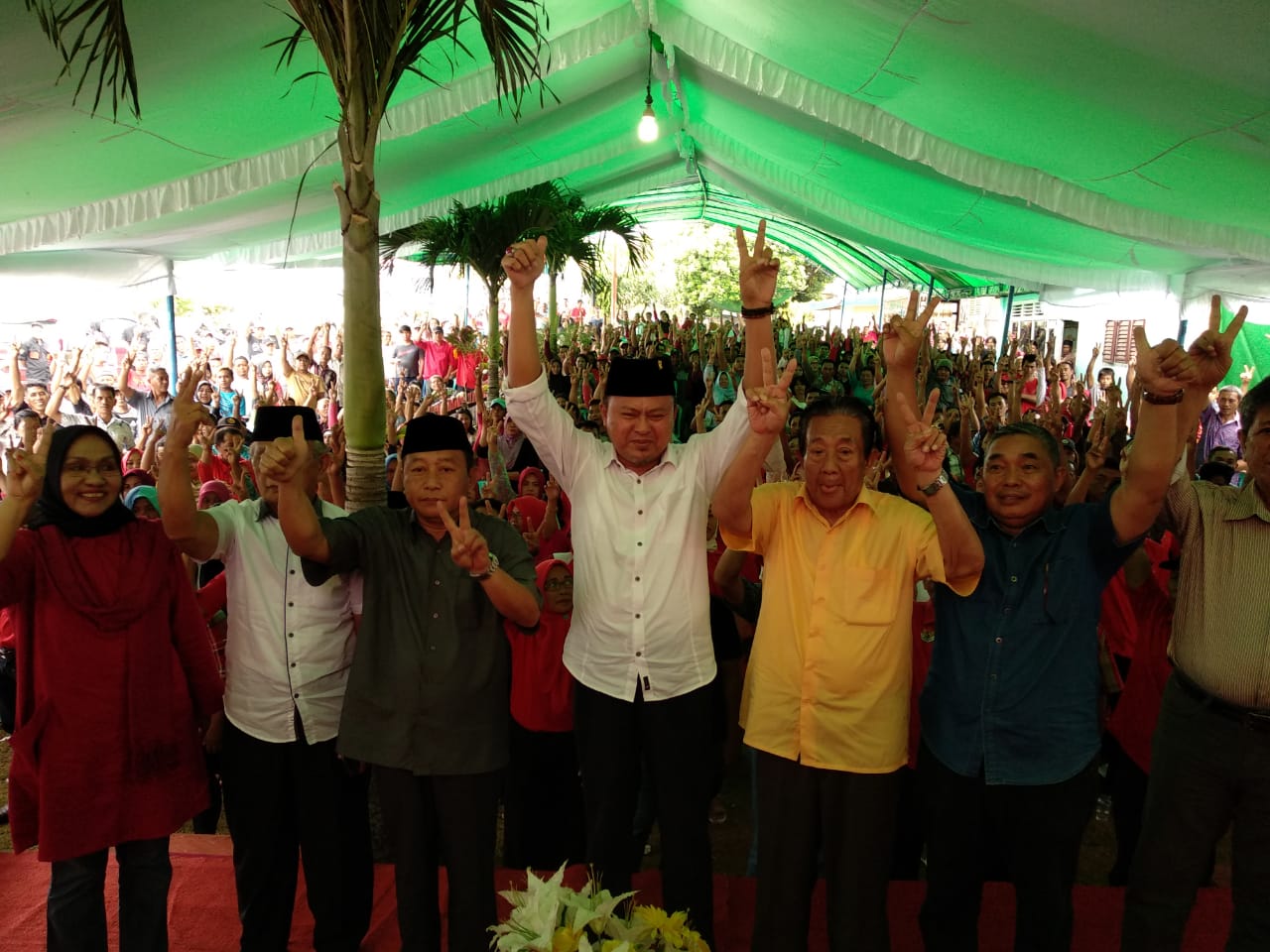 Relawan PDIP di Passi Barat, Komitmen Antar H2M ke Senayan