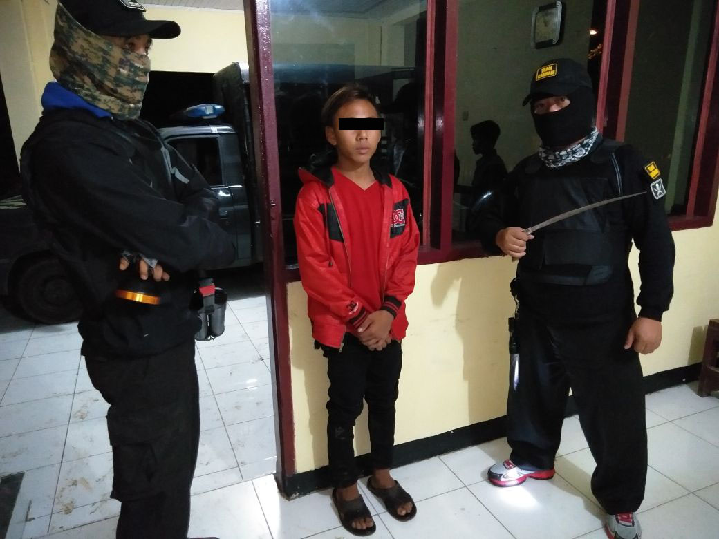 Bawa Sajam, Remaja Warga di Tompasobaru Ini Diamankan Polisi