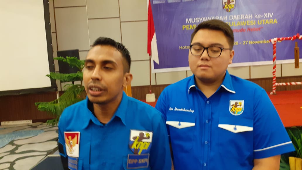 Rio Dondokambey Dilantik Ketua KNPI Sulut 2019-2022