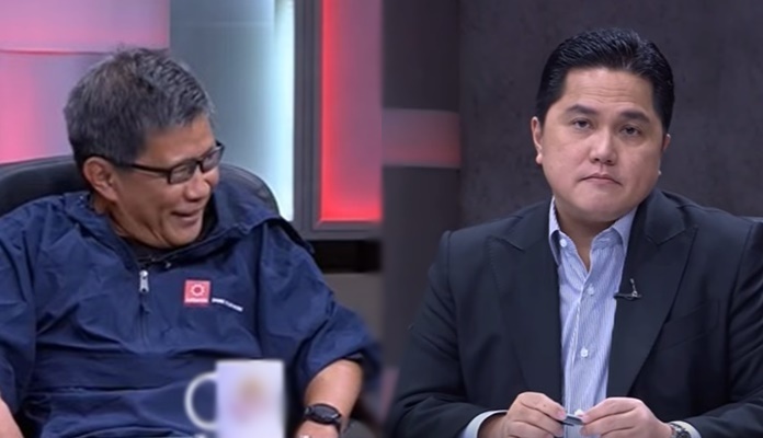Rocky Gerung Sentil Menteri BUMN Erick Thohir: Tak Puas Jualan Bakso, Kini Jadi Tukang Pecat