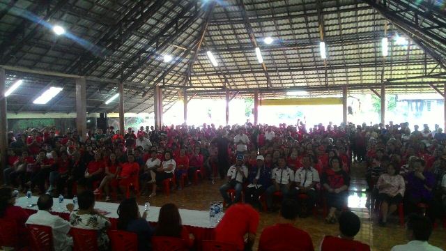 Roy Roring Lantik Ribuan Relawan di Sonder, HAG: Jangan Menjelekan Pasangan Lain