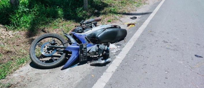 Kecelakaan di Talaud, Dua Pengendara Roda Dua Kritis