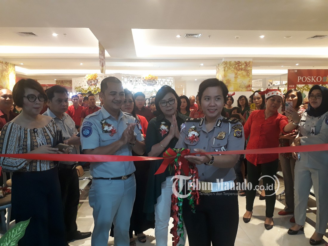 Samsat Noni di Trans Mart Manado Diresmikan, Semua Pegawainya Perempuan