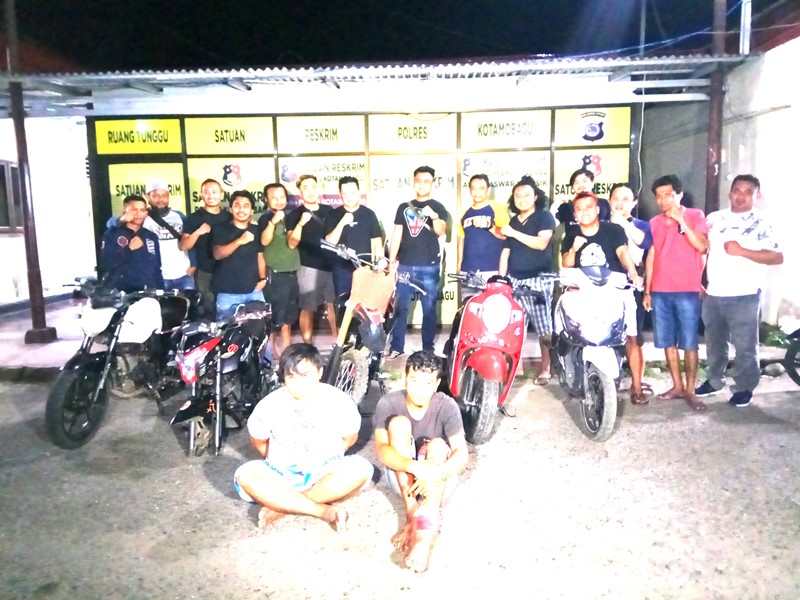 Sat Reskrim Polres Tangkap Dua Residivis Curanmor, Satu Ditembak Kakinya