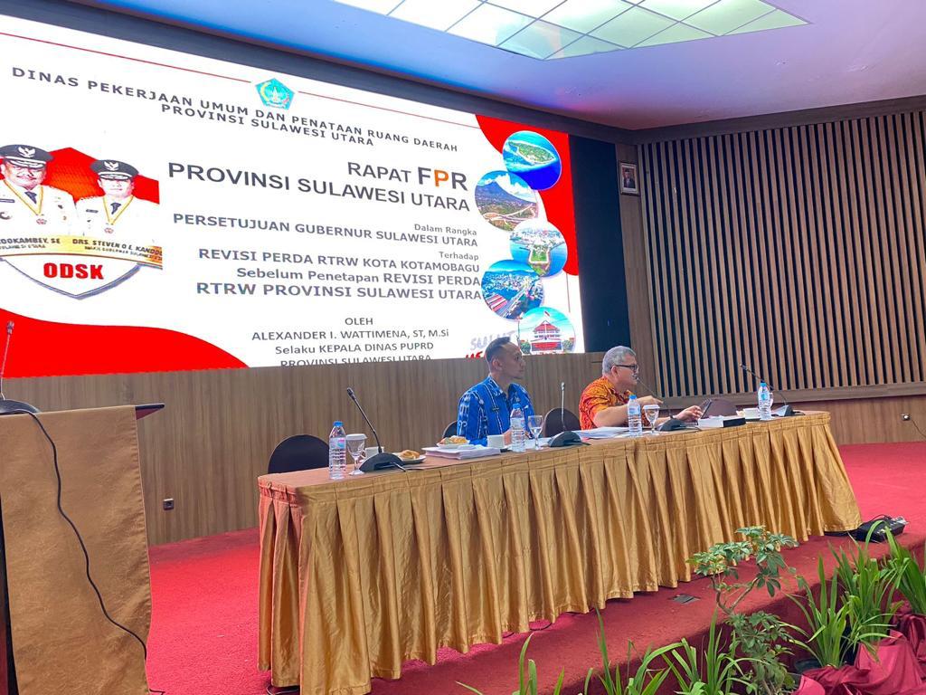 Sekda Kotamobagu Sulawesi Utara Paparkan Progres Penyusunan Revisi RTRW