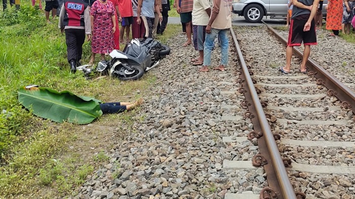 Kecelakaan Maut Tadi Pukul 07.20 WIB, Bocah 8 Tahun Tewas, Tertabrak Kereta Lalu Terlempar 20 Meter