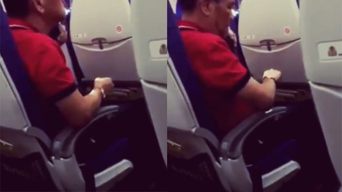 Penumpang Pesawat Ini Tertangkap Kamera Lakukan Hal Jorok, Videonya Jadi Viral