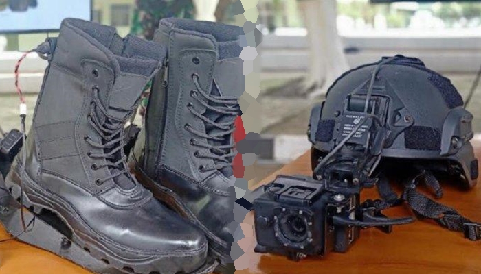 TNI AD Kembangkan Seragam Berbasis Elektronik, Sepatu Smart Charging hingga Helm Pemindai Wajah