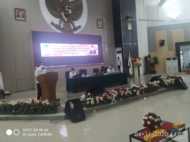 UMP Sulut Tak Naik, Upah Sulut Tetap Terbesar ke 3 se-Indonesia