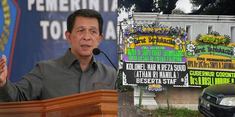 Plh Gubernur Edwin Silangen Perintahkan Bupati Wali Kota Pasang Bendera Setenga Tiang, Hormati SHS