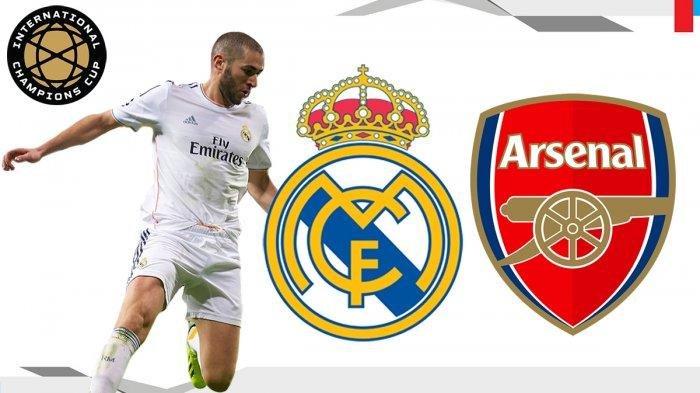 Link Live Streaming International Champions Cup (IIC) 2019, Real Madrid vs Arsenal Tonton di HP