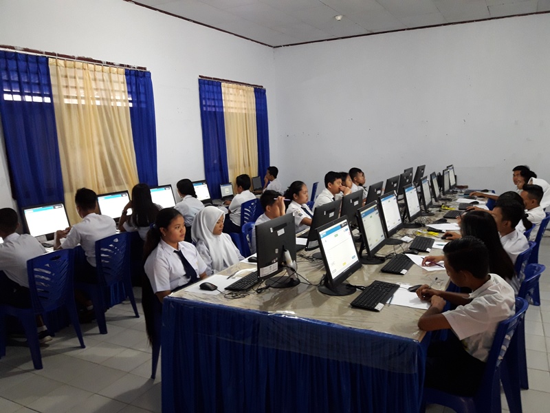 UNBK, SMP N 1 Sediakan Enam Komputer Cadangan