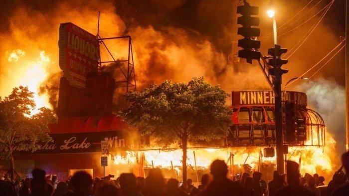 Warga Tak Peduli Wabah Covid-19, Demo Protes Kematian George Floyd Meluas Hampir di Seluruh AS