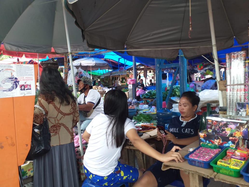 Pasar Mulai Ramai di Awal Tahun, Banyak Masyarakat Tak Terapkan Protokol Kesehatan