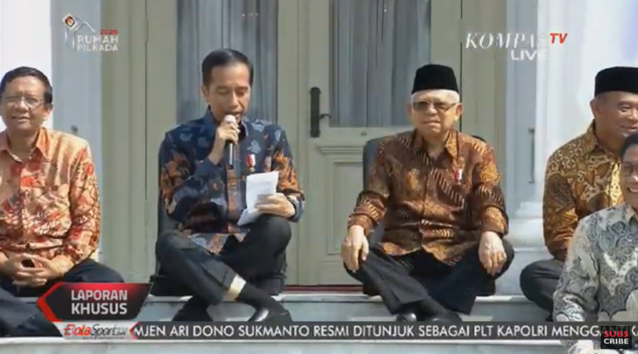 Challenge Gaya Duduk Ngemper Ala Jokowi, Ini Tanggapan Dokter Spesialis Kesehatan Olahraga