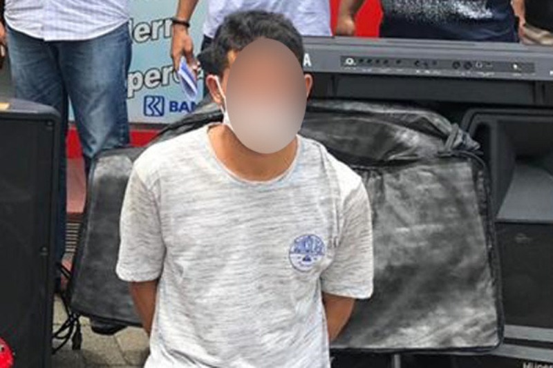 Pria Ini Spesialis Mencuri Barang Elektronik di Gereja, Beraksi Sendiri Angkut Hasil Curian di Mobil