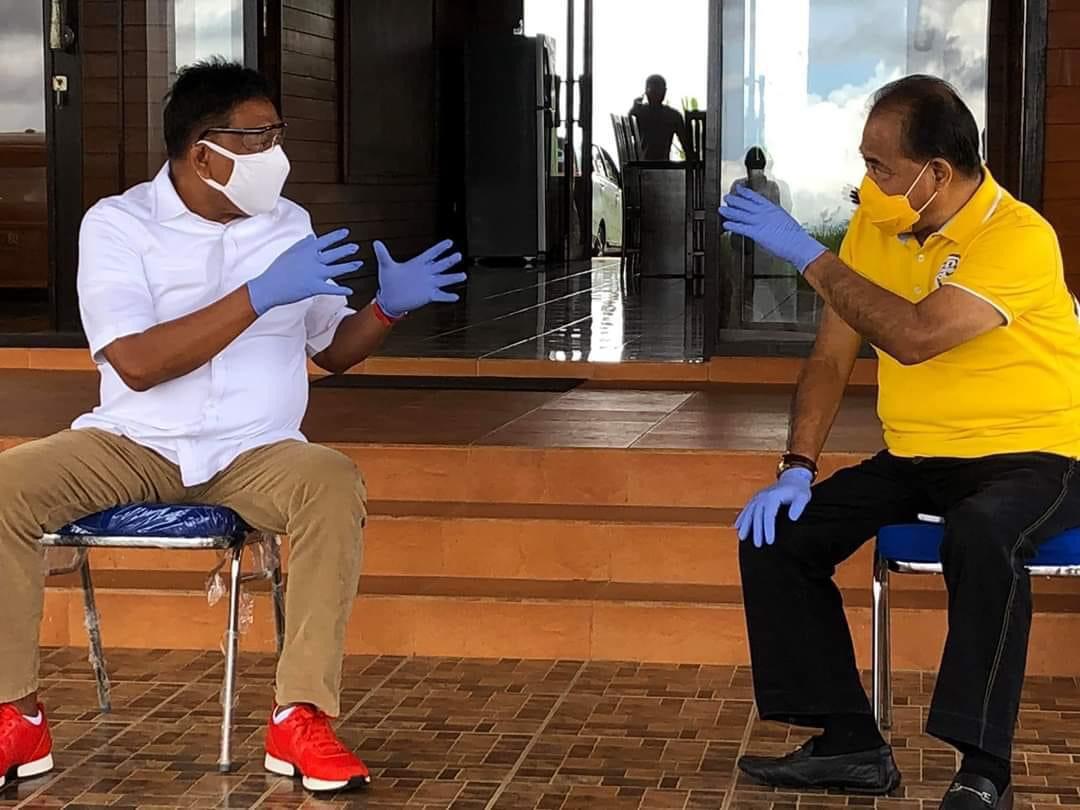 Stevanus Vreeke Runtu Ketemu Olly Dondokambey di Minahasa, SVR: Cuma Kongkow-Kongkow