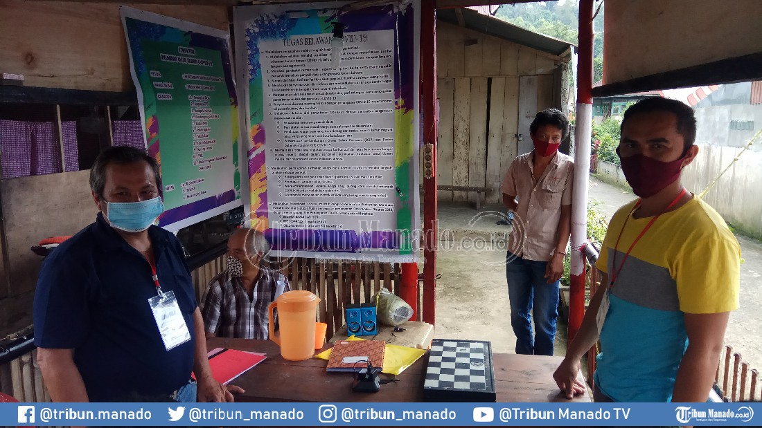 Cegah Masuknya Virus Corona, Pemerintah Desa Tincep Perketat Pintu Masuk