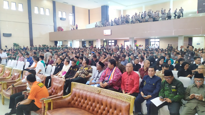 BREAKING NEWS, Ribuan Undangan Padati Graha Gubernuran, Menunggu Kapolri dan Panglima TNI