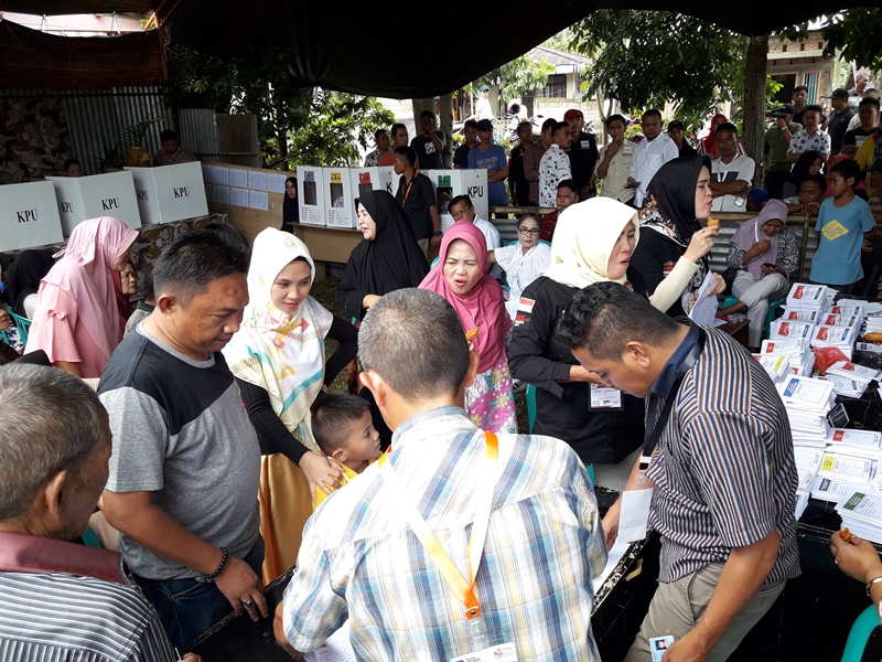 PSU, TPS Satu Upai Tetap Ramai