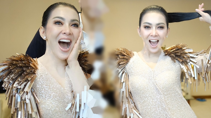 Berpose di Italia, Syahrini Mantap Pakai Busana Transparan Tampilkan Kaki Mulusnya, Yuk Intip!