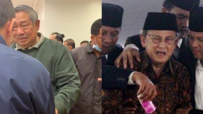 Tangisan SBY & BJ Habibie Setelah Ditinggal Sang Belahan Jiwa, Disandingkan Warganet Para Strong Man