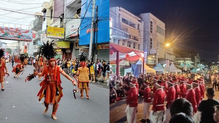 Tarian Kabasaran dan Masamper Meriahkan Cap Go Meh di Manado, Warga Beri Apresiasi